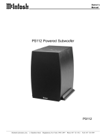 McIntosh PS-112 - Owners manual 